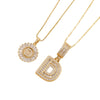 LuminaLetter™ 14K Gold Initial Necklace