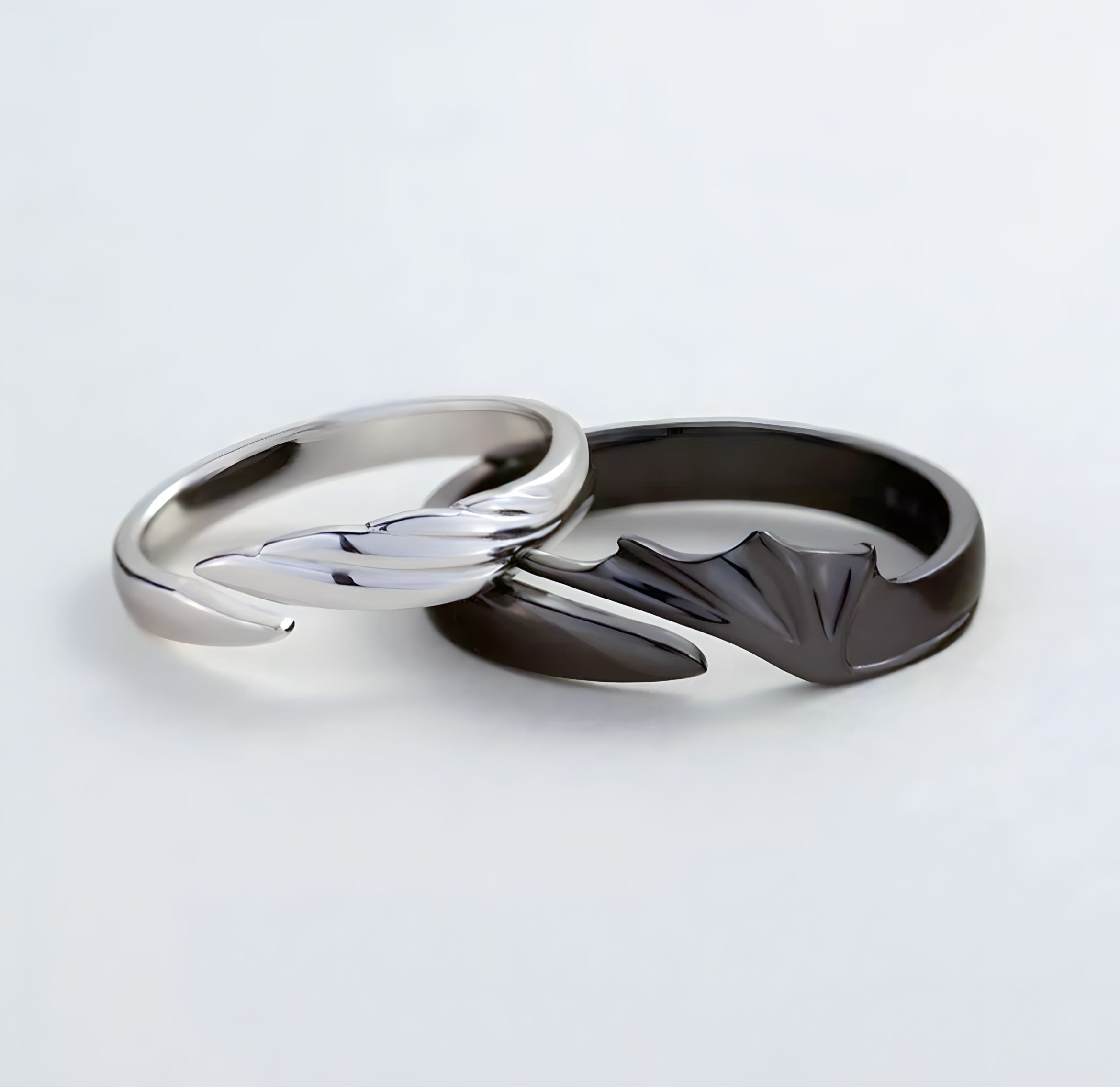 Dragon Bond Promise Ring Set