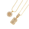 LuminaLetter™ 14K Gold Initial Necklace