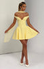 Lemon Dream Mini Dress