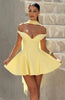 Lemon Dream Mini Dress