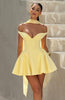 Lemon Dream Mini Dress